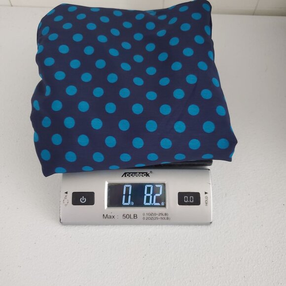 Old Navy Womens Two Tone Blue Polka Dot 3/4 Sleeve Shift Dress Size XL Career - Picture 8 of 8